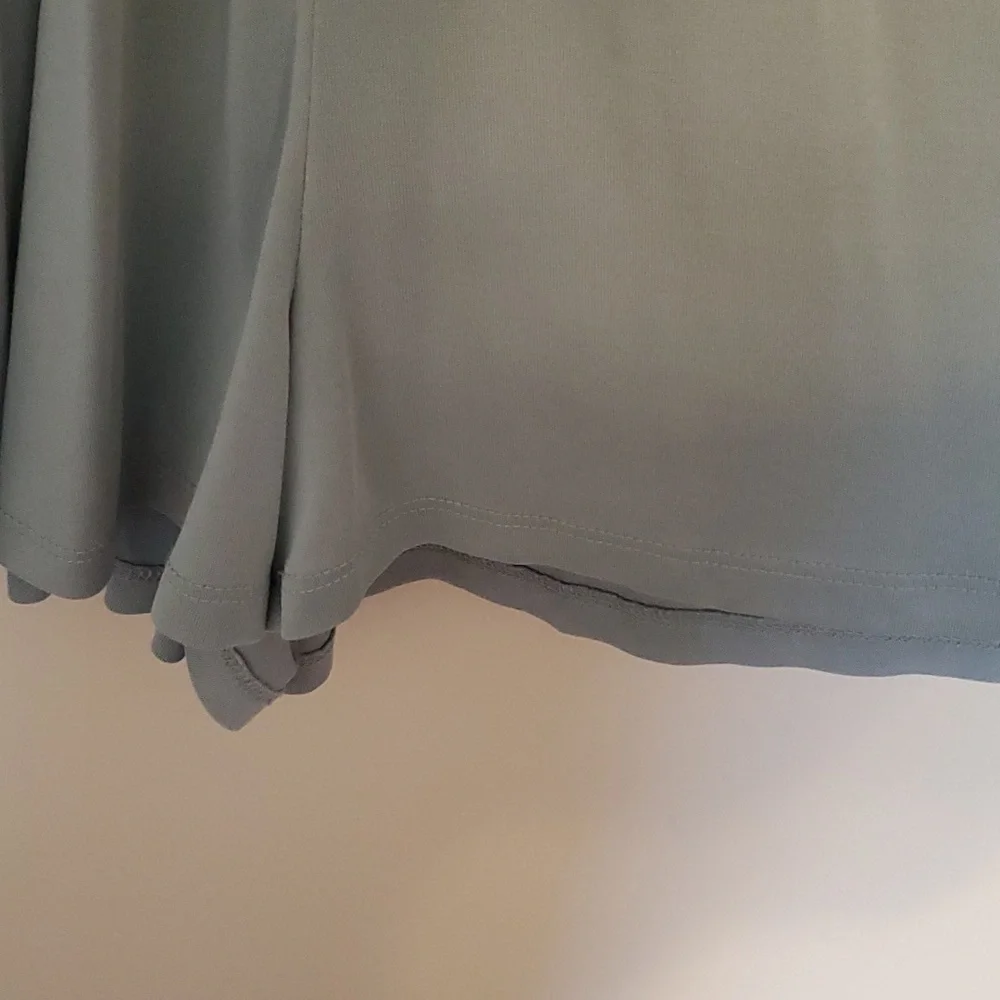 Silence and Noise bluish green spaghetti strap Romper - Picture 4 of 10